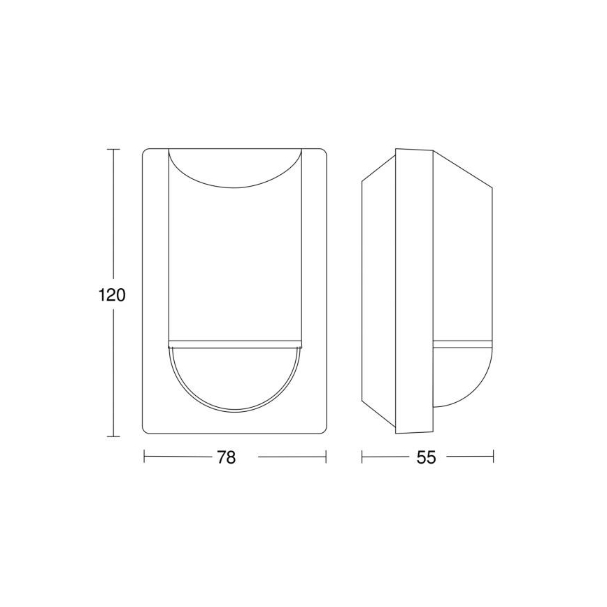 Steinel 034702 -  Уличный датчик движения ECO IP54 черный